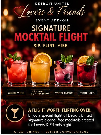 Signature Mocktail Flight 🍹