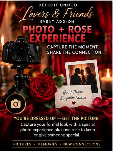 Photo + Rose Experience 📸🌹