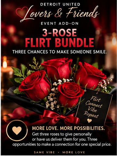 3-Rose Flirt Bundle
